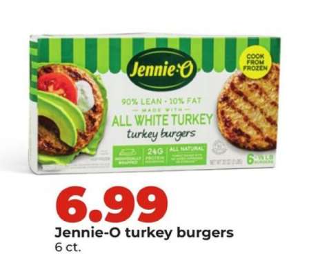 Jennie-O Turkey Burgers