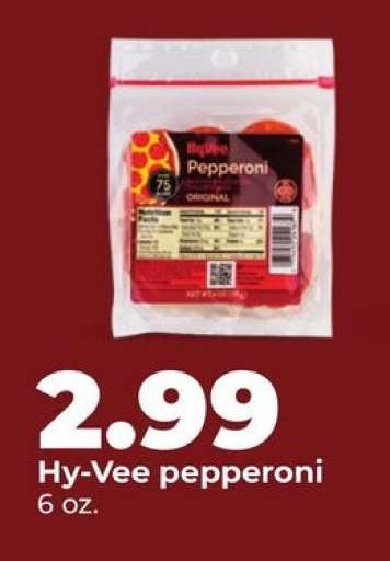 Hy-Vee pepperoni