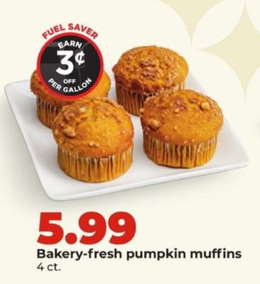 Bakery-fresh pumpkin muffins