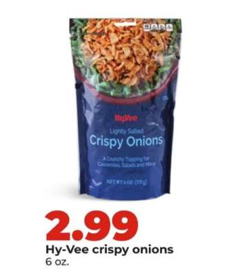 Hy-Vee crispy onions