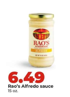 Rao's Alfredo sauce