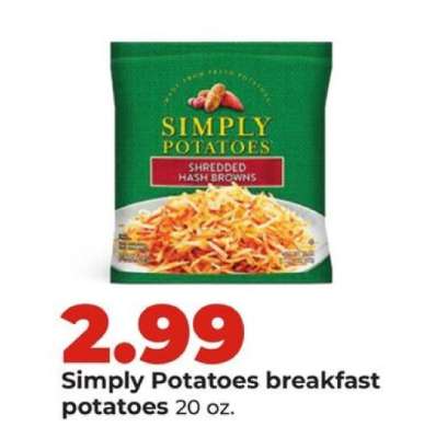 Simply Potatoes breakfast potatoes