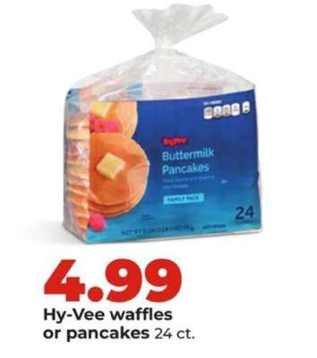 Hy-Vee waffles or pancakes