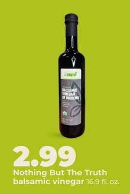 Nothing But The Truth balsamic vinegar