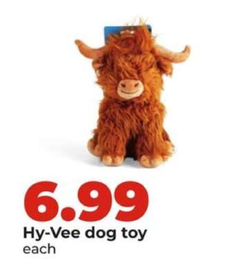 Hy-Vee dog toy