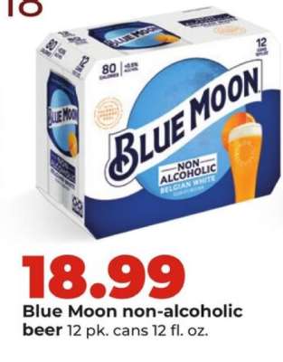 Blue Moon Non-Alcoholic Beer