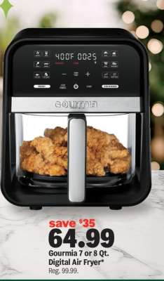 Gourmia 7 or 8 Qt. Digital Air Fryer*