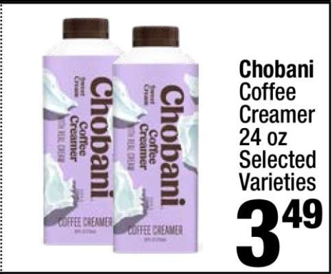 Chobani Coffee Creamer*