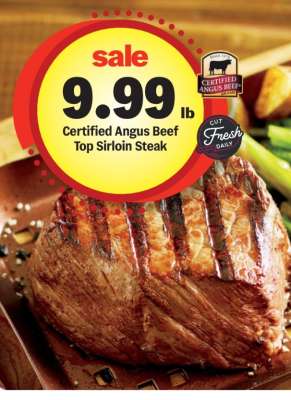 Certified Angus Beef Top Sirloin Steak