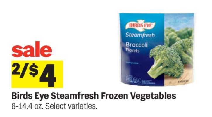 Birds Eye Steamfresh Frozen Vegetables*