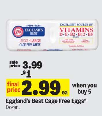 Eggland's Best Cage Free Eggs