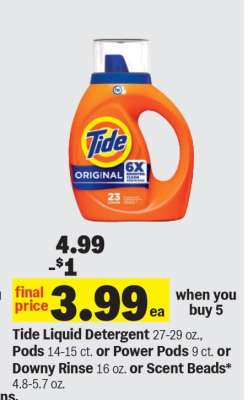 Tide Liquid Detergent