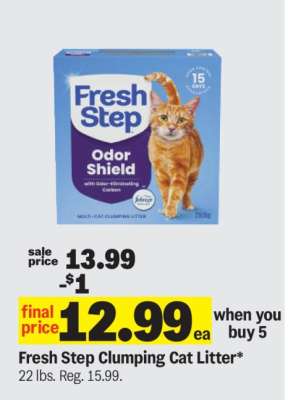 Fresh Step Clumping Cat Litter