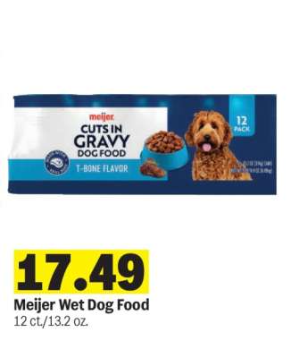 Meijer Wet Dog Food