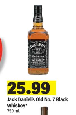 Jack Daniel's Old No. 7 Black Whiskey*