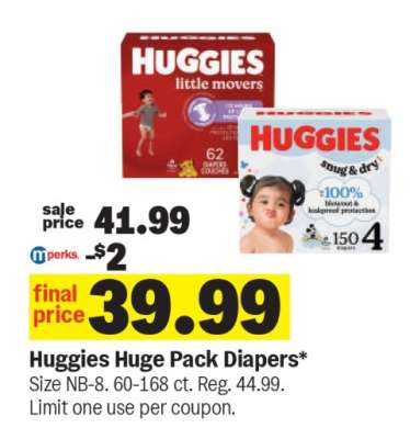 Huggies Huge Pack Diapers