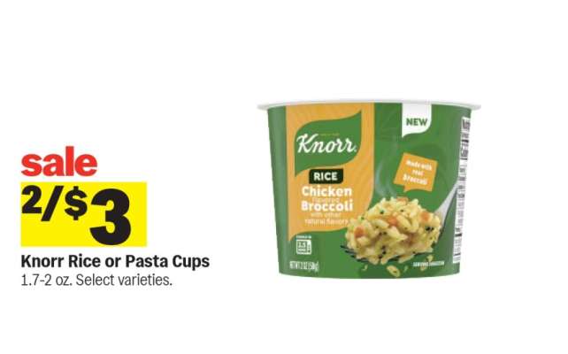Knorr Rice or Pasta Cups*