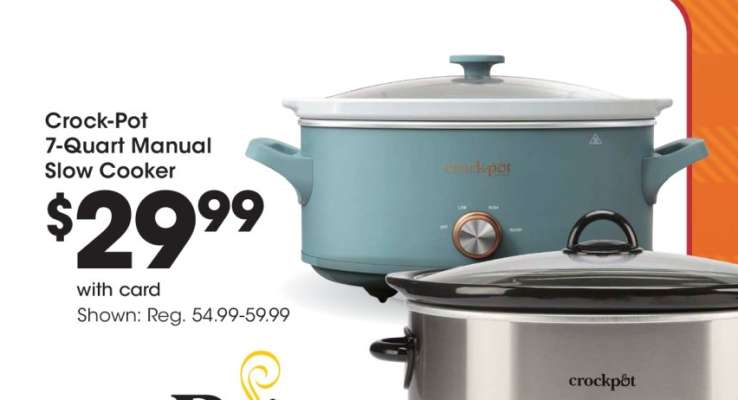 Crock-Pot 7-Quart Manual Slow Cooker