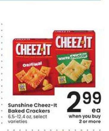 Sunshine Cheez-It Baked Crackers