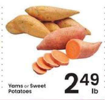 Yams or Sweet Potatoes