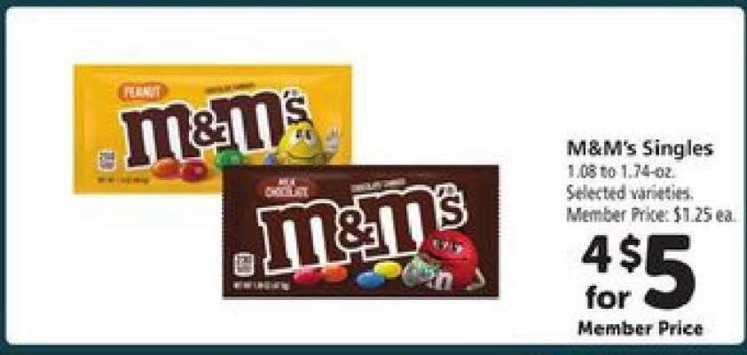M & M' s Singles