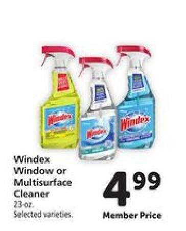 Windex Window or Multisurface Cleaner