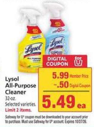 Lysol All-Purpose Cleaner