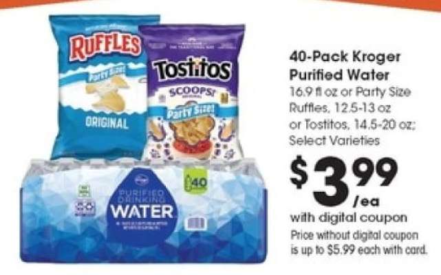 40-Pack Kroger Purified Water