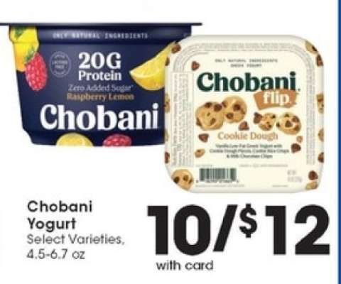 Chobani Yogurt