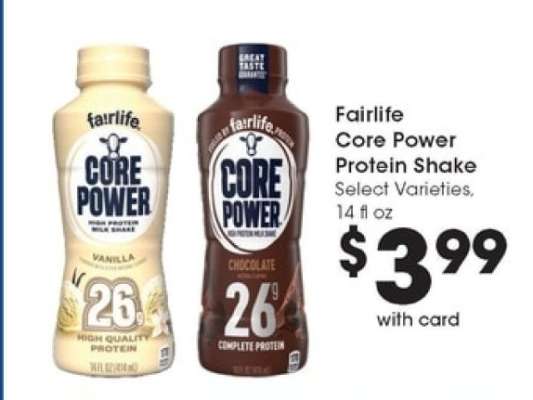 Fairlife Core Power Protein Shake