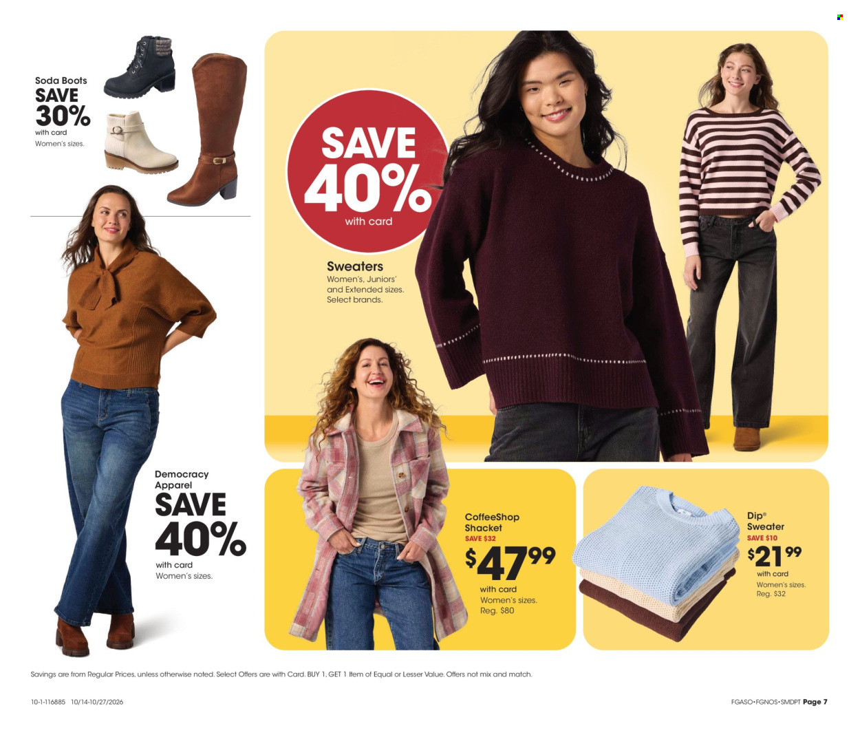 Fred Meyer ad  - 10.14.2026 - 10.27.2026. Page 7