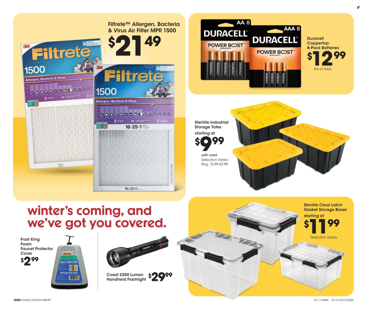 Fred Meyer ad  - 10.14.2026 - 10.27.2026. Page 10