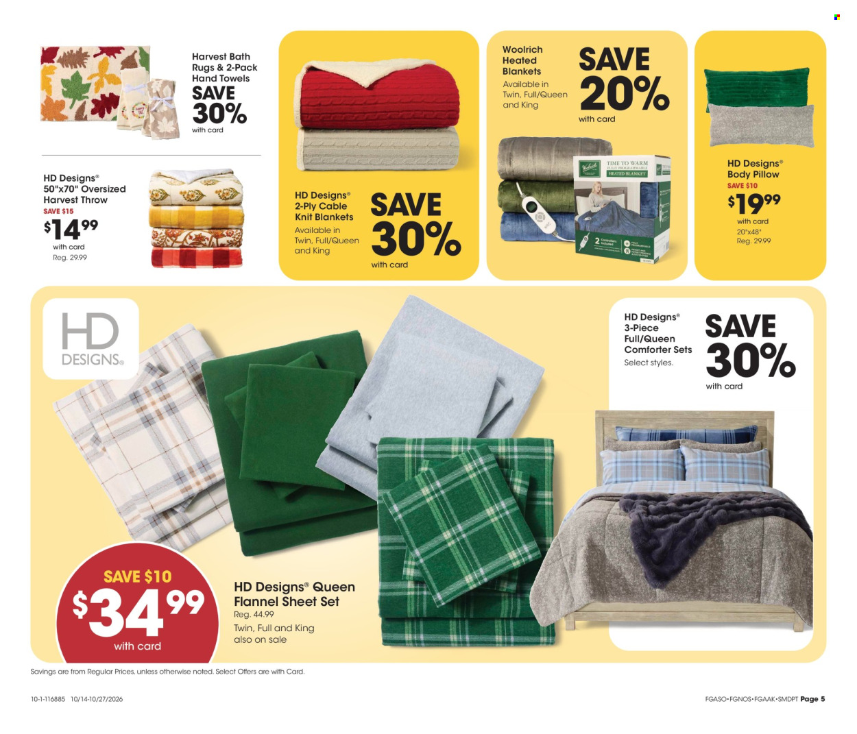 Fred Meyer ad  - 10.14.2026 - 10.27.2026. Page 5