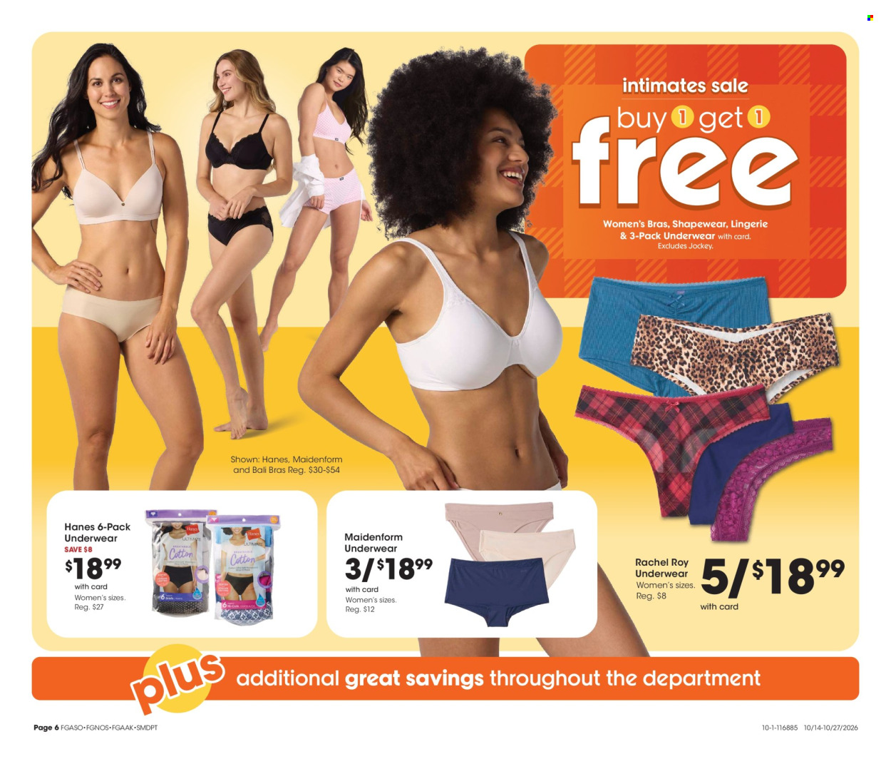 Fred Meyer ad  - 10.14.2026 - 10.27.2026. Page 6