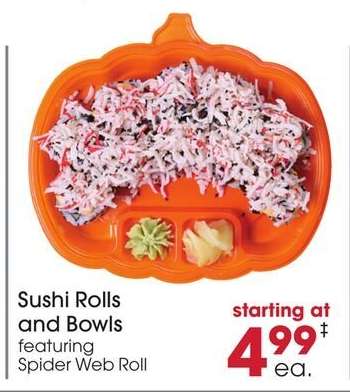 Sushi Rolls and Bowls