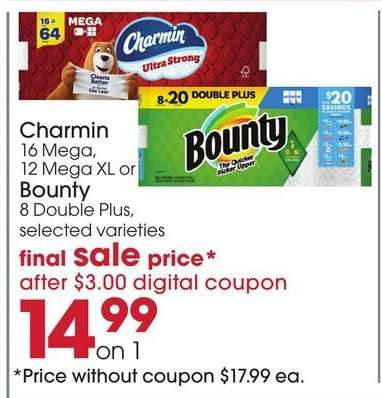 Charmin or Bounty