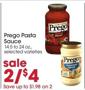 Prego Pasta Sauce