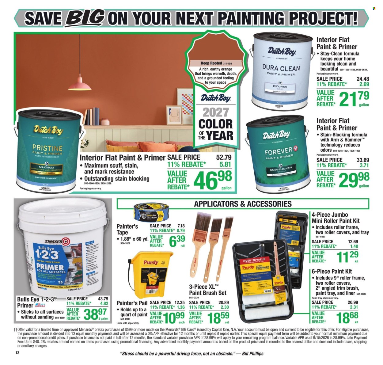 Menards ad  - 10.15.2026 - 10.25.2026. Page 14