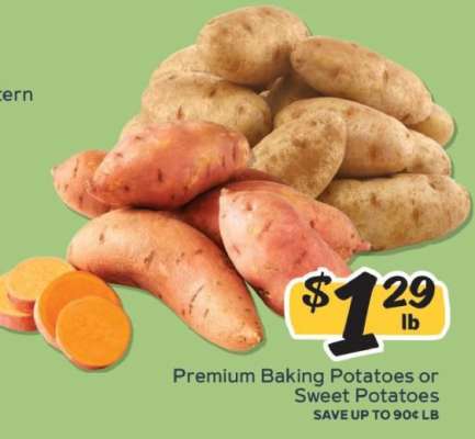 Premium Baking Potatoes or Sweet Potatoes