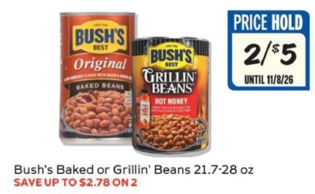 Bush's Baked or Grillin' Beans