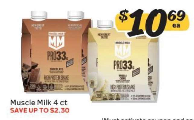 Muscle Milk 4 ct