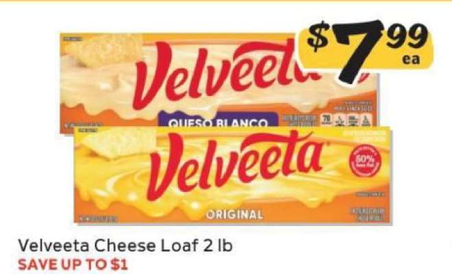 Velveeta Cheese Loaf 2 lb