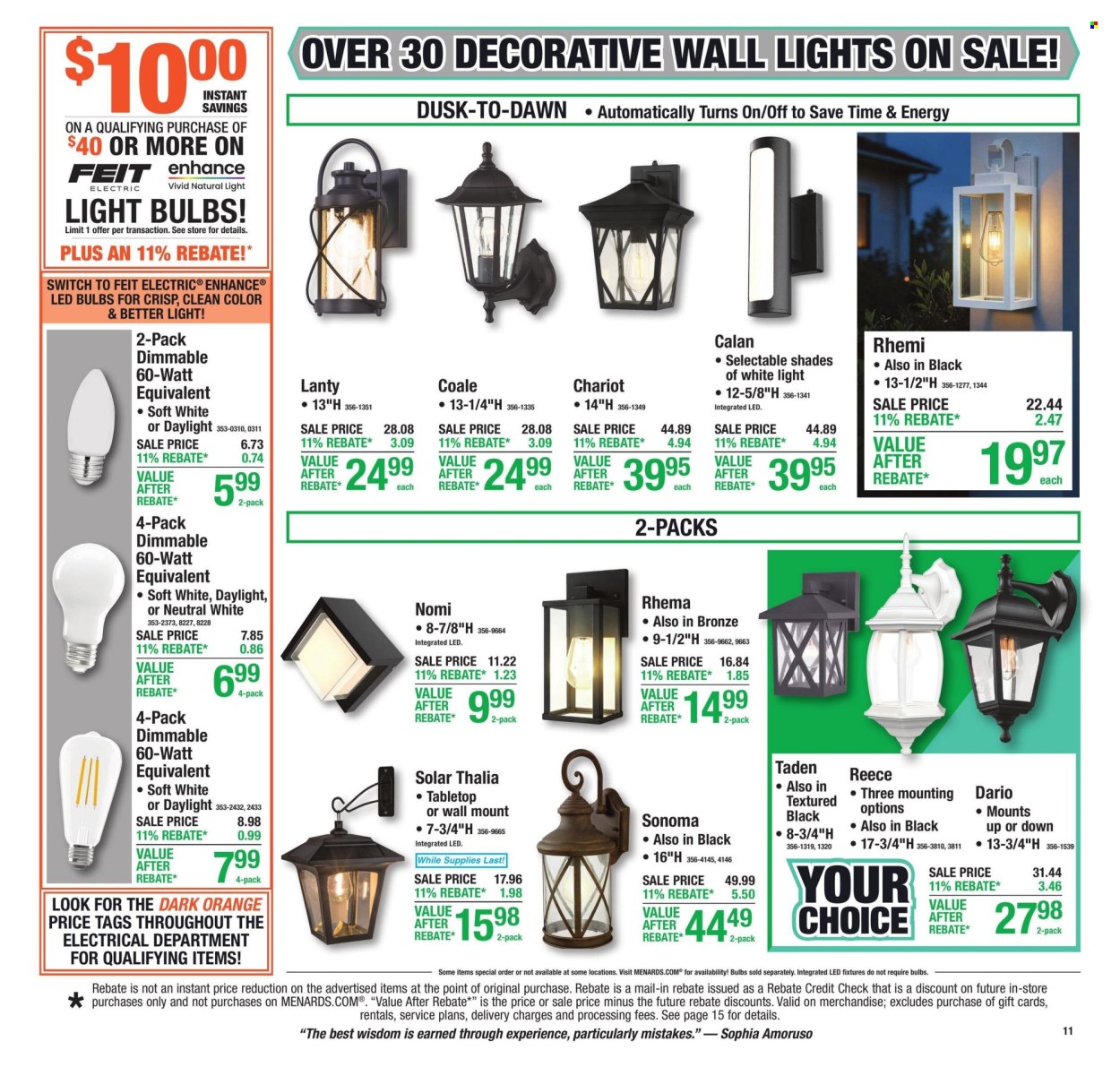 Menards ad  - 10.15.2026 - 10.25.2026. Page 13