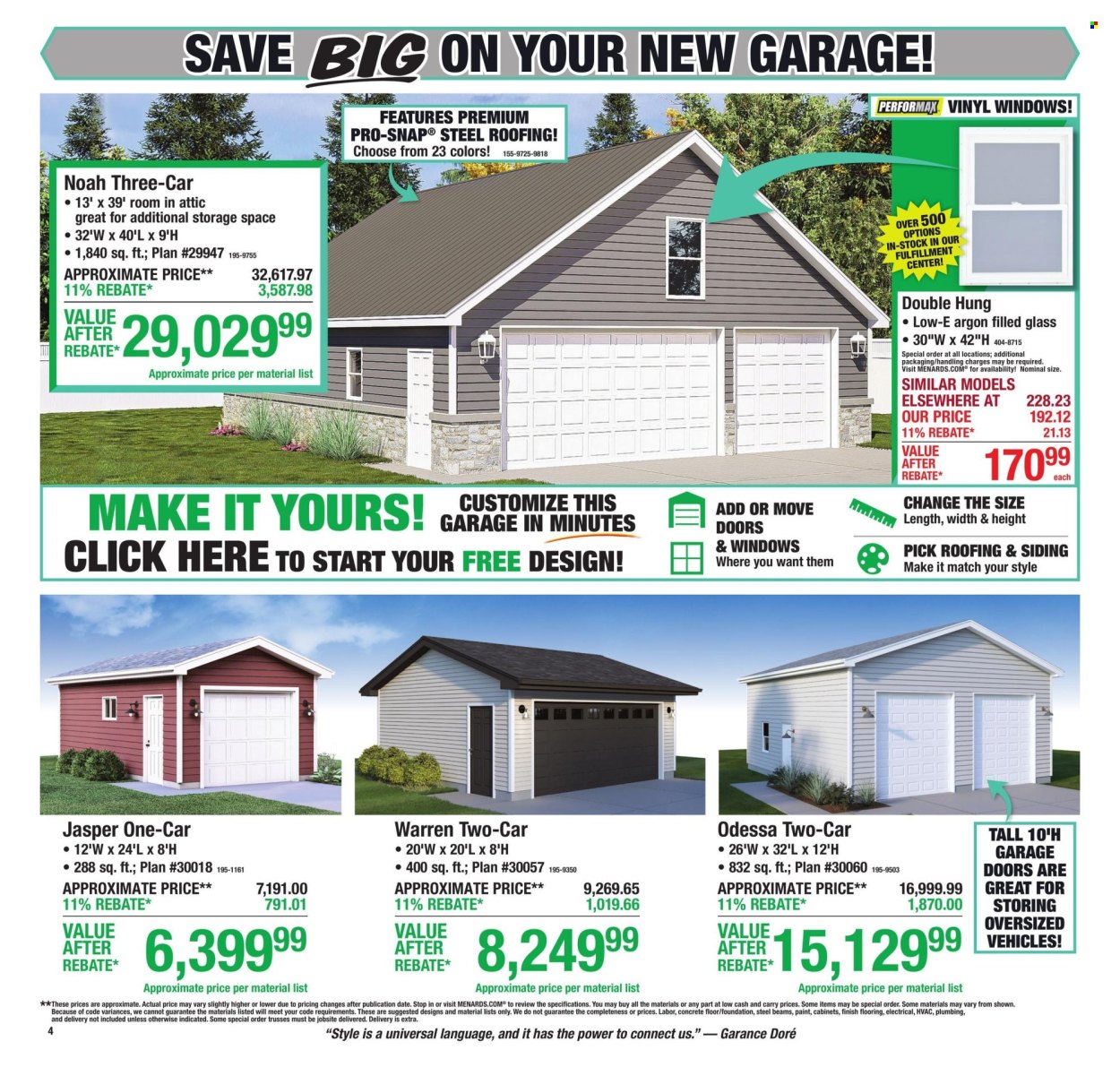 Menards ad  - 10.15.2026 - 10.25.2026. Page 6