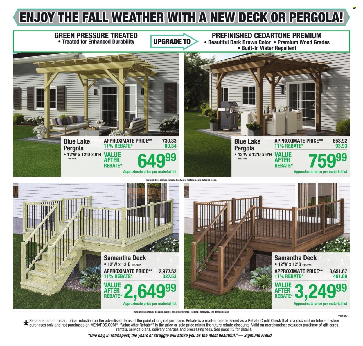 Menards ad  - 10.15.2026 - 10.25.2026. Page 4