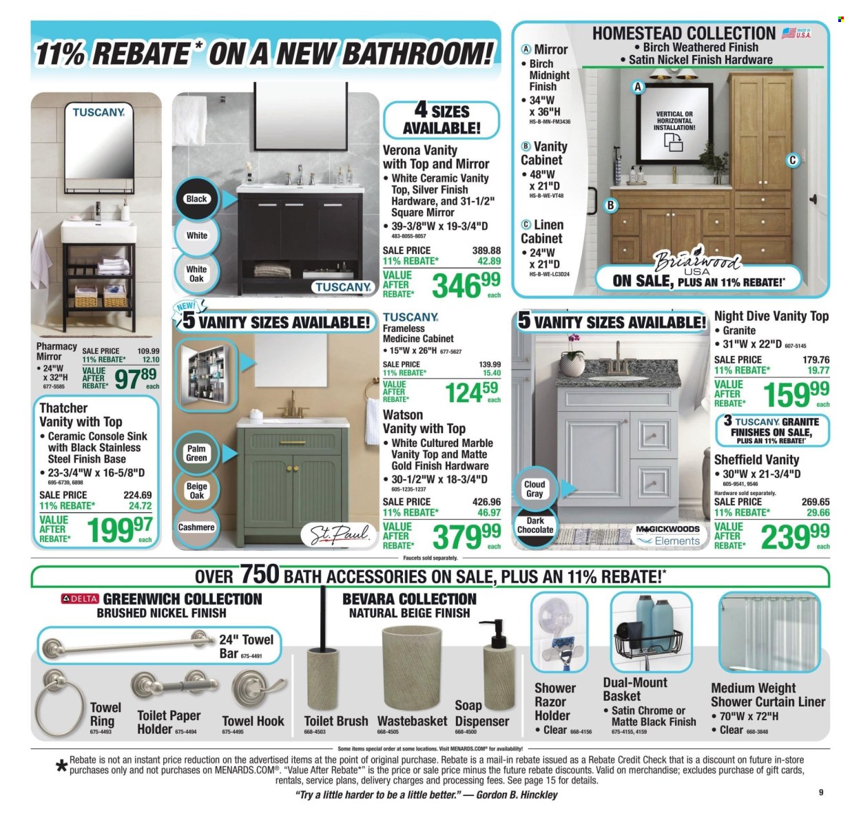 Menards ad  - 10.15.2026 - 10.25.2026. Page 11