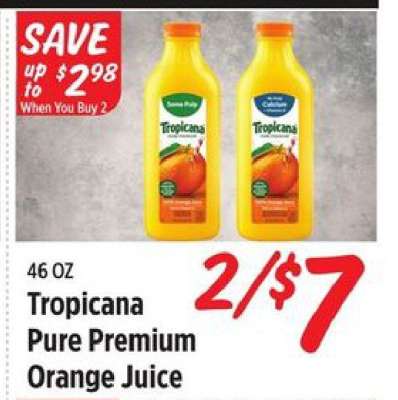 Tropicana Pure Premium Orange Juice