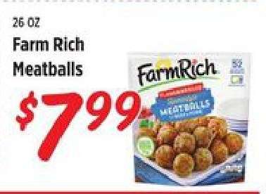 Farm Rich Meatballs