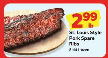 St. Louis Style Pork Spare Ribs