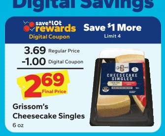 Grissom's Cheesecake Singles
